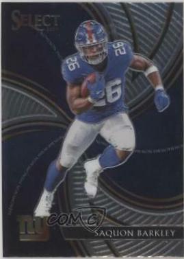 Saquon Barkley #4 Football Cards 2019 Panini Select Phenomenon