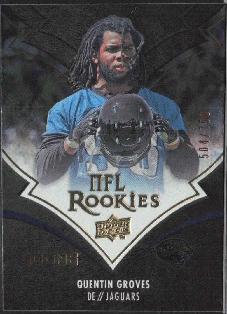 Quentin Groves #179 2008 Upper Deck Icons Football