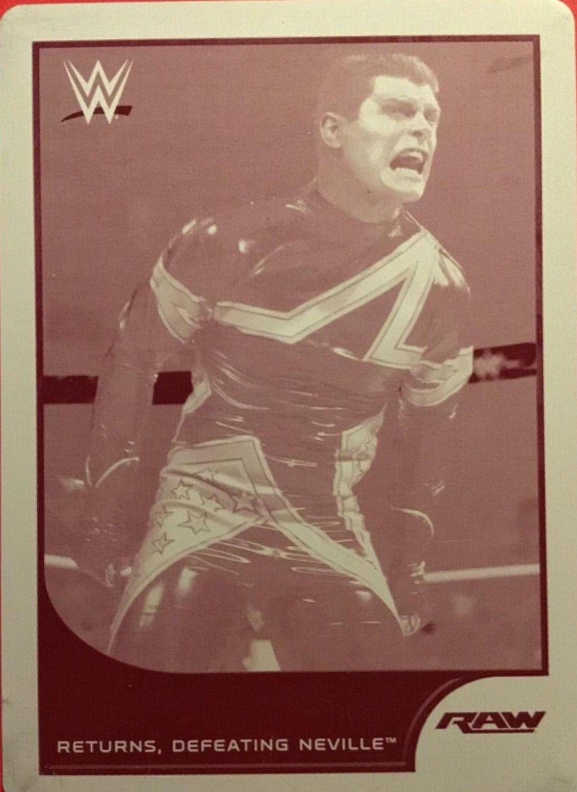 Stardust #59 Wrestling Cards 2016 Topps WWE Road to Wrestlemania