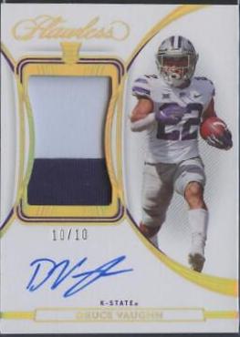 Deuce Vaughn [Horizontal Patch Autograph Gold] #139