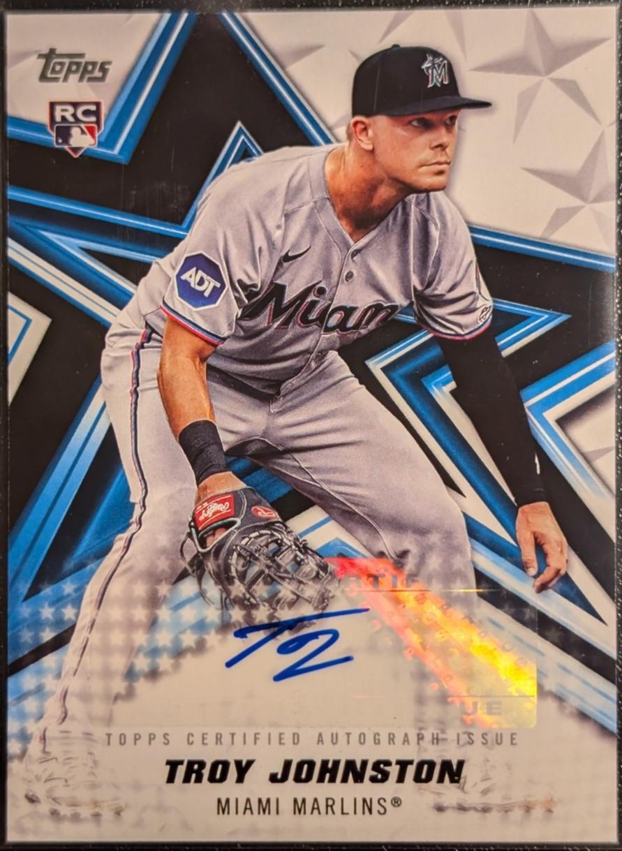 Troy Johnston #BSA-TJO Prices [Rookie] | 2026 Topps Baseball Stars 