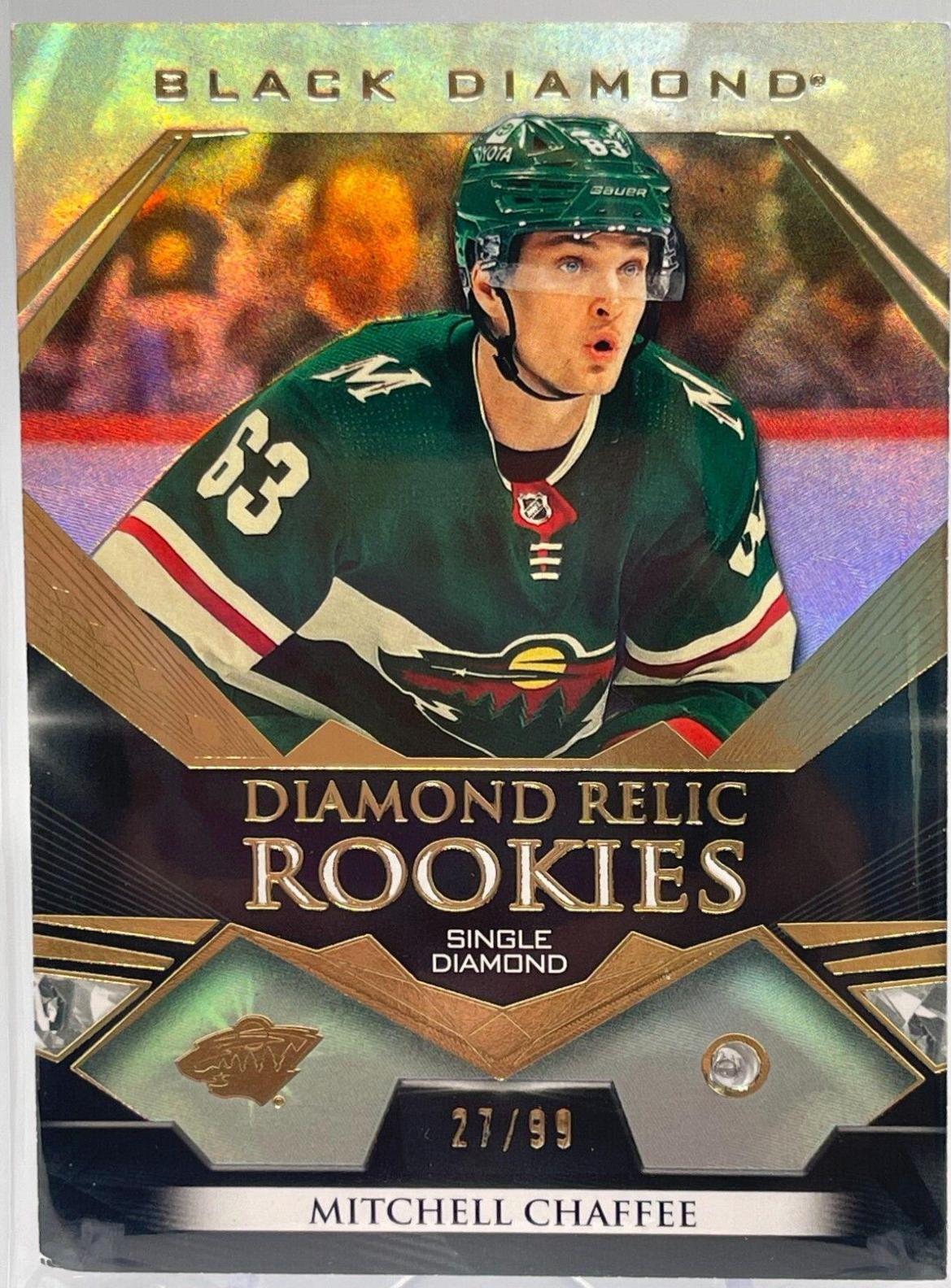 Mitchell Chaffee #BDR-MC 2022 Upper Deck Black Diamond Hockey