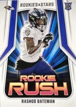Rashod Bateman #RR10 Football Cards 2021 Panini Rookies and Stars Rush