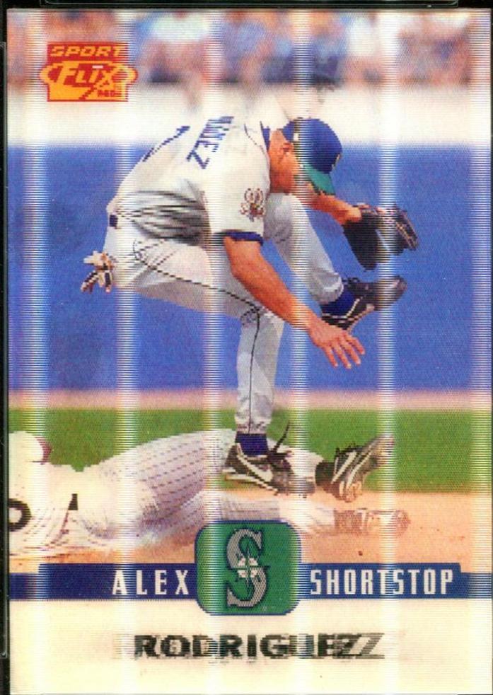 Alex Rodriguez #20 Baseball Cards 1996 Sportflix