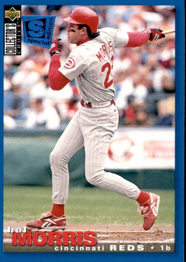 Hal Morris #201 Baseball Cards 1995 Collector's Choice Se
