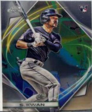 Steven Kwan #147 2022 Topps Cosmic Chrome Baseball