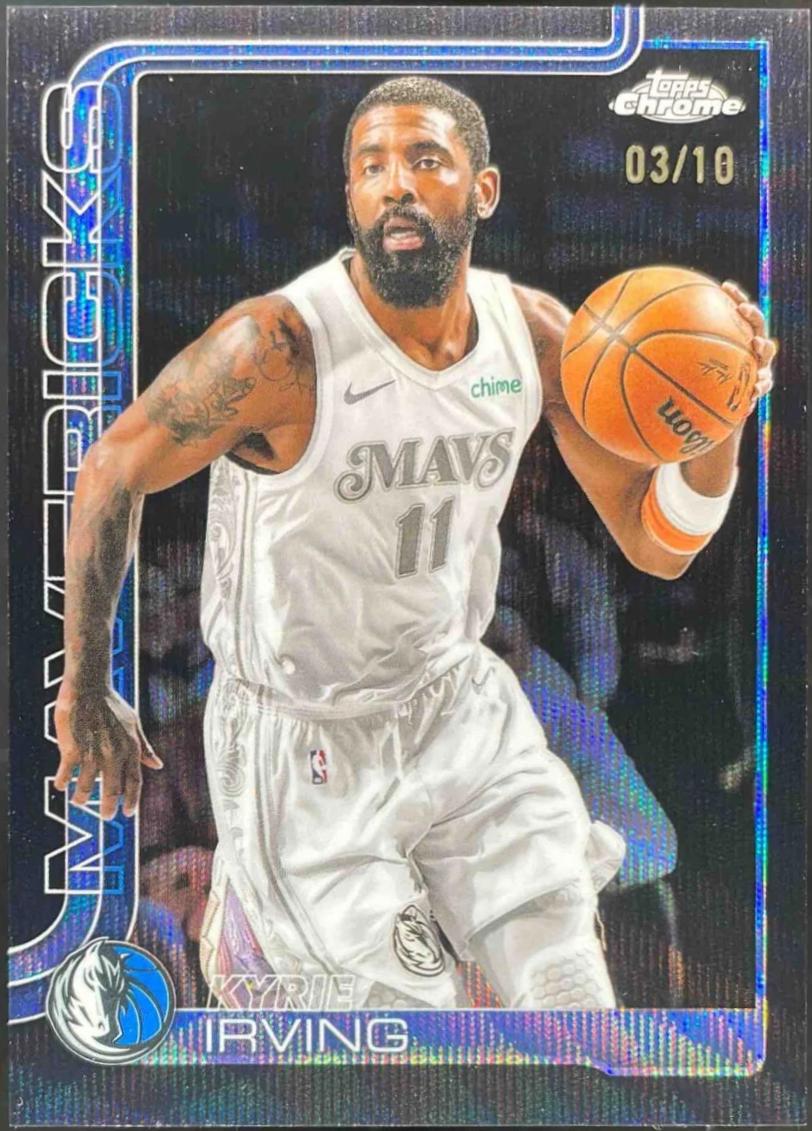 Kyrie Irving [Black Wave Refractor] #40