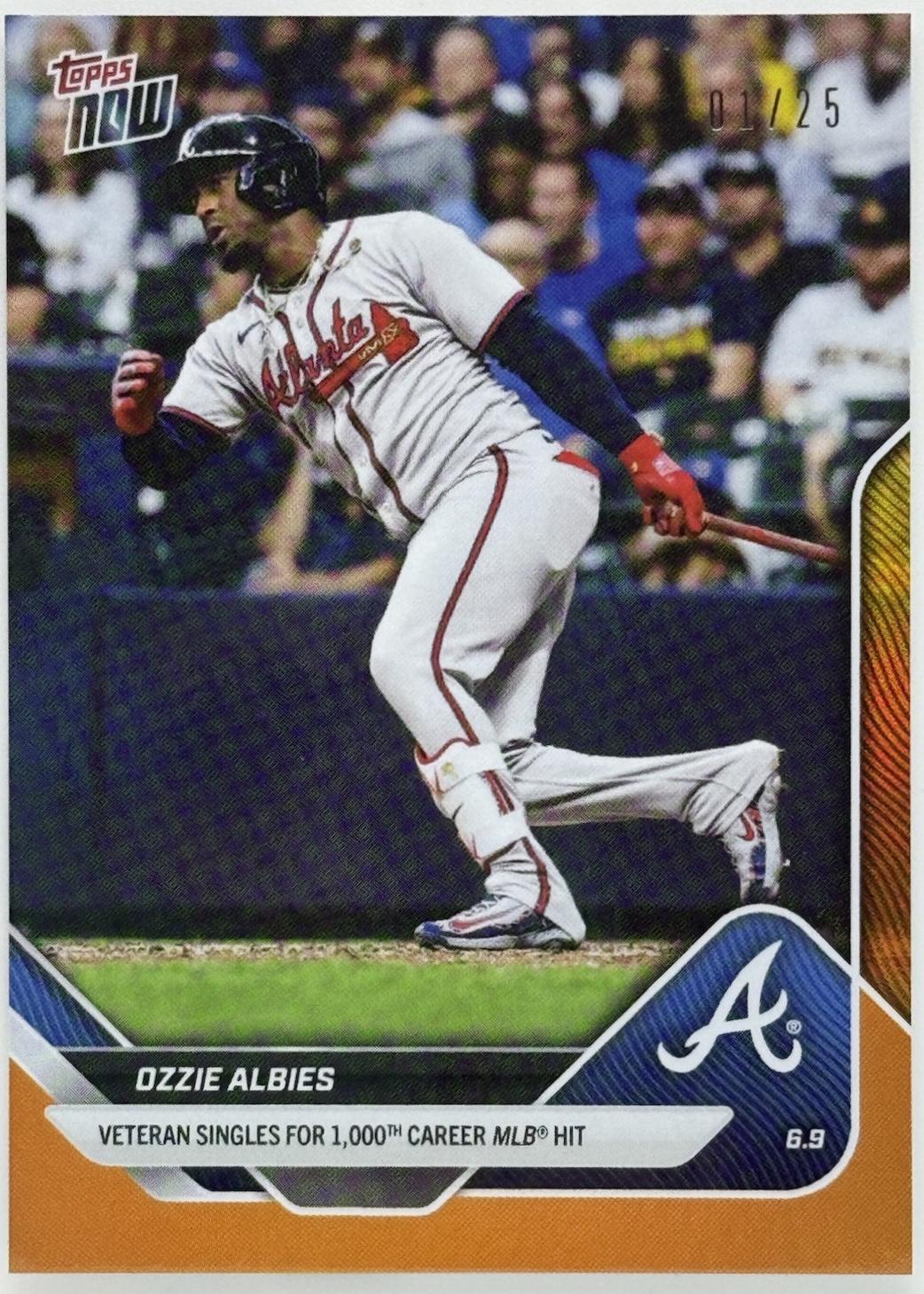 Ozzie Albies [Orange Foil] #281
