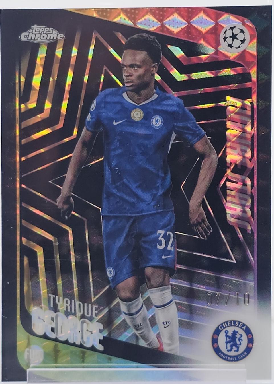 Tyrique George [Black Geometric Refractor] #58