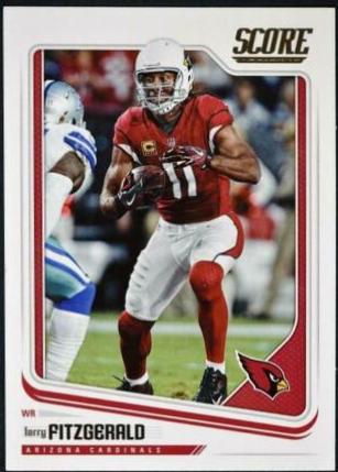 Larry Fitzgerald #3 Football Cards 2018 Score