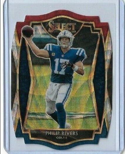 Philip Rivers [Tri Color Prizm Die Cut] #129 Prices | 2020 Panini ...