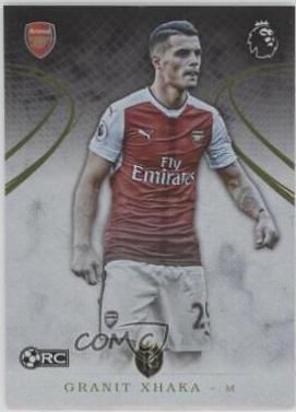 Granit Xhaka #45 2016 Topps Premier Gold Soccer