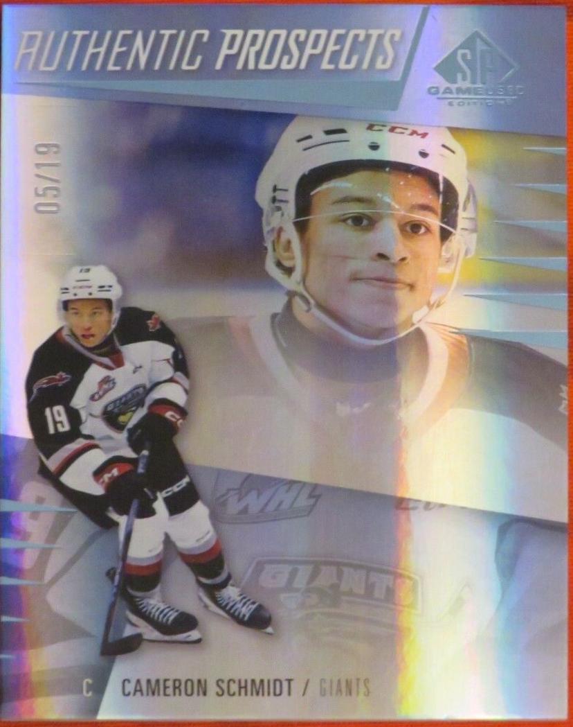 Cameron Schmidt #63 Hockey Cards 2023 SP Game Used CHL