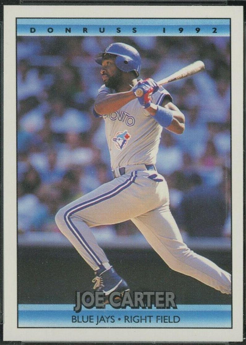 Joe Carter #693 Baseball Cards 1992 Donruss