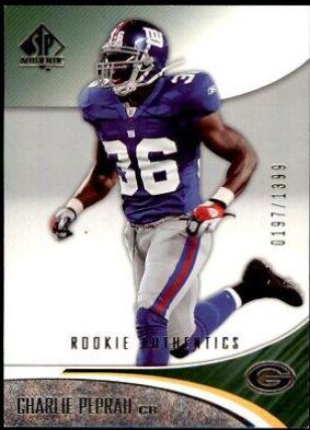 Charlie Peprah #133 2006 Sp Authentic Football