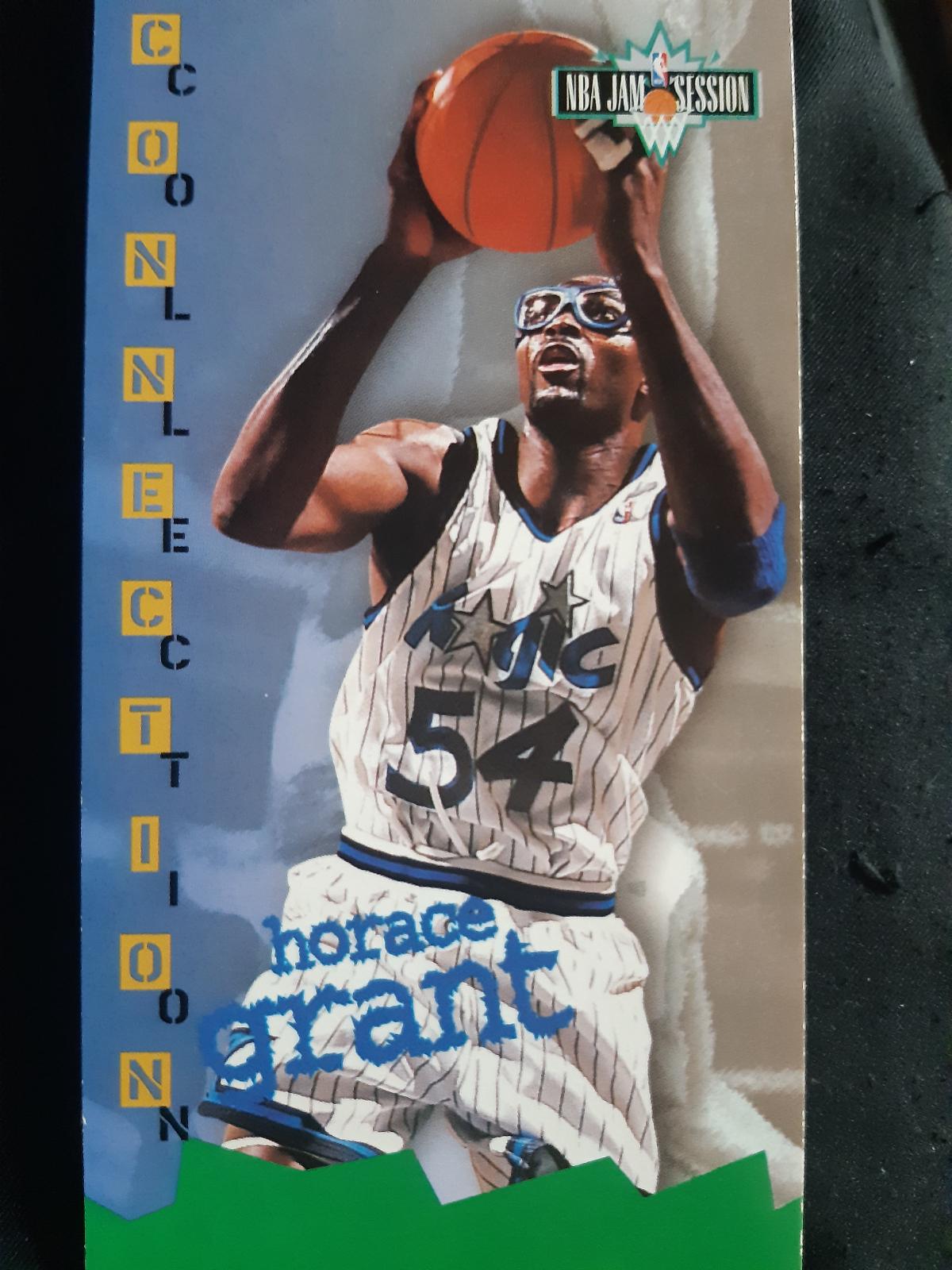Horace Grant #75 Basketball Cards 1995 Fleer Jam Session