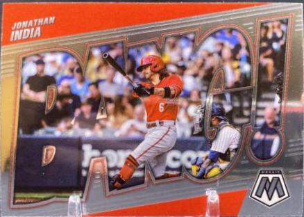 Jonathan India #BG-12 Baseball Cards 2022 Panini Mosaic Bang