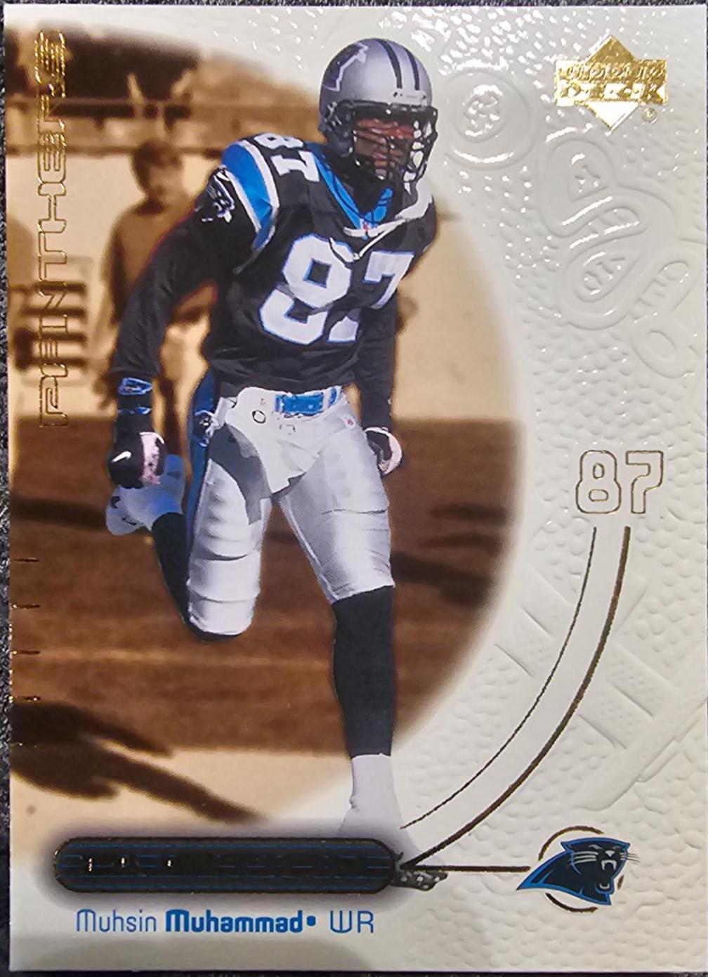 Muhsin Muhammad #7 Football Cards 2000 Upper Deck Ovation