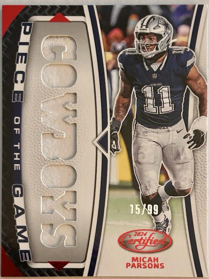 Micah Parsons [Red] #POG-MPS