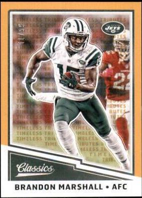 Brandon Marshall #4 Football Cards 2017 Panini Classics