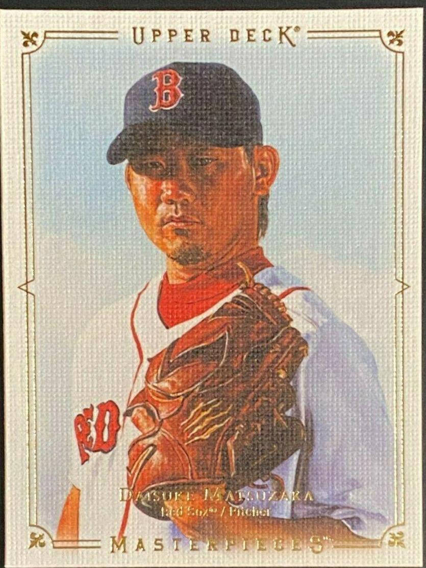 Daisuke Matsuzaka #14 Baseball Cards 2008 Upper Deck Masterpieces