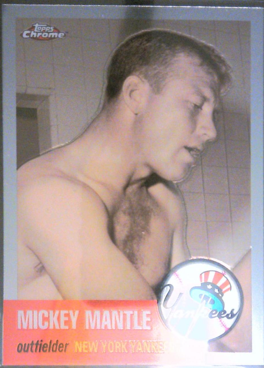 Mickey Mantle #MMS17 2007 Topps Chrome Mantle Story Baseball