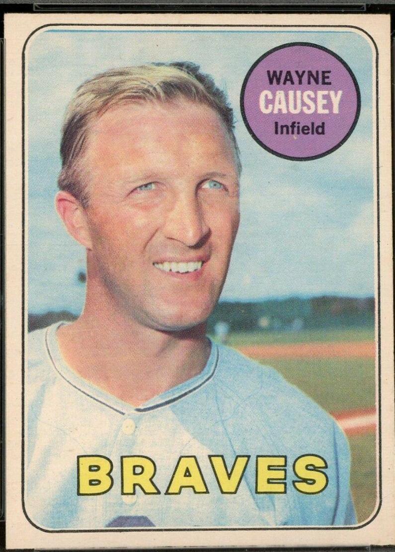 Wayne Causey #33 Baseball Cards 1969 O Pee Chee