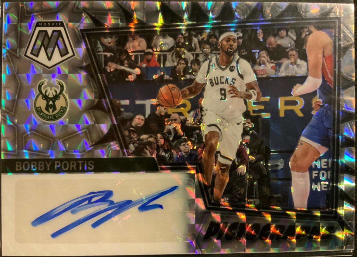 Bobby Portis #PM-BYP Basketball Cards 2022 Panini Mosaic Pictographs
