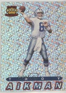 Troy Aikman #1 Football Cards 1994 Pacific Prisms
