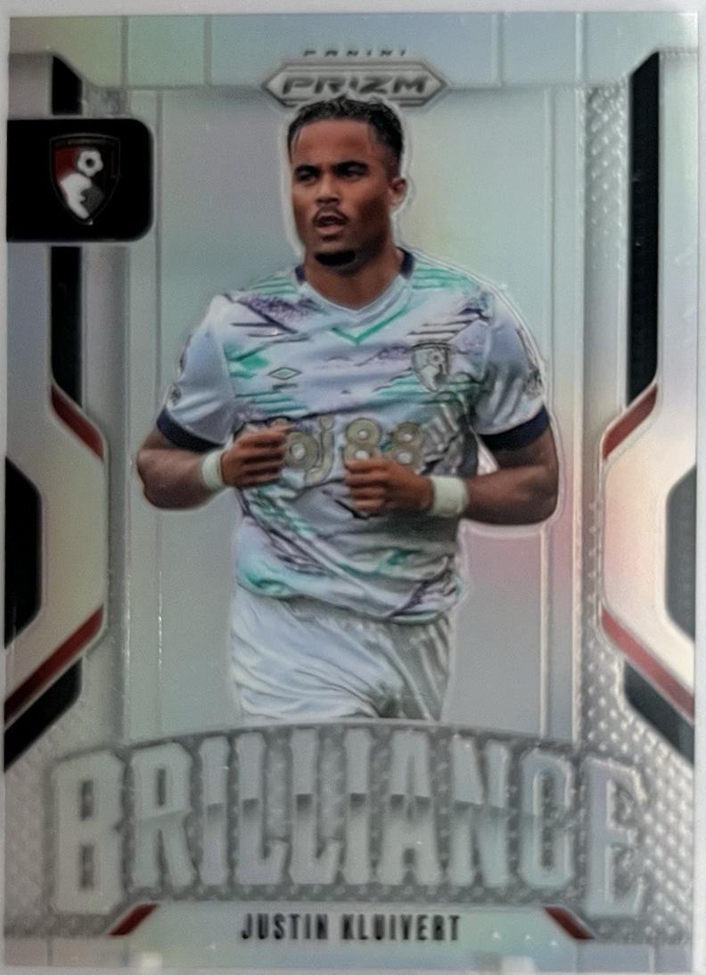 Justin Kluivert #12 2024 Panini Prizm Premier League Brilliance