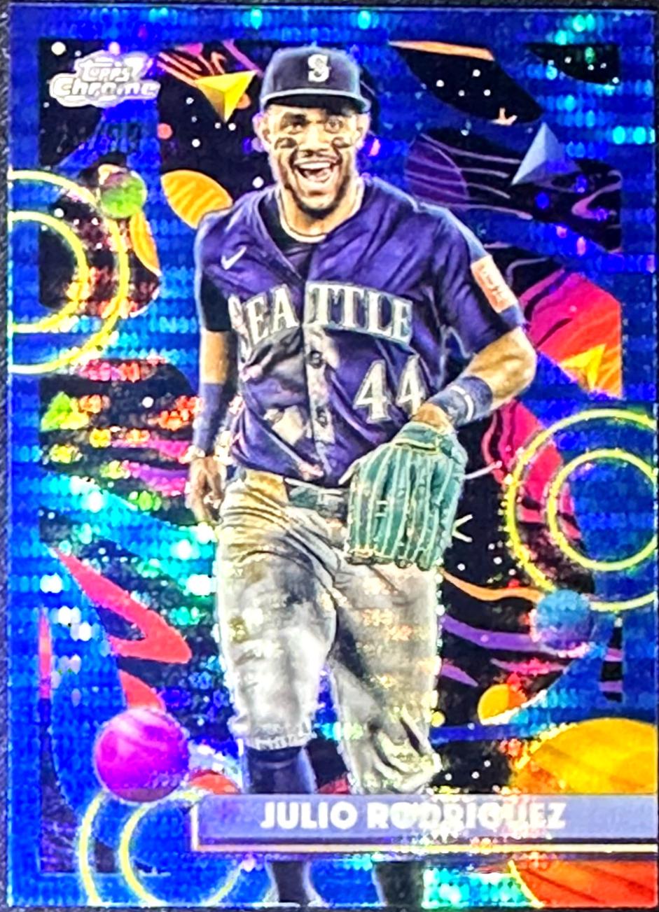 Julio Rodriguez [Blue Moon Refractor] #95