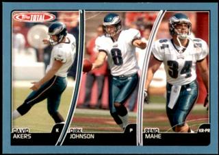 Dirk Johnson, David Akers, Reno Mahe