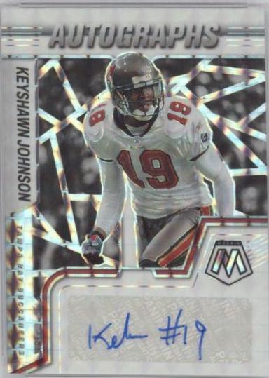 Keyshawn Johnson #AM-KJ 2022 Panini Mosaic Football Autographs Mosaic