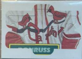 Stan Musial Puzzle Pieces #49, 50, 51