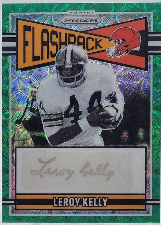 Leroy Kelly #FLA-LKY 2025 Panini Prizm Flashback Autograph Football