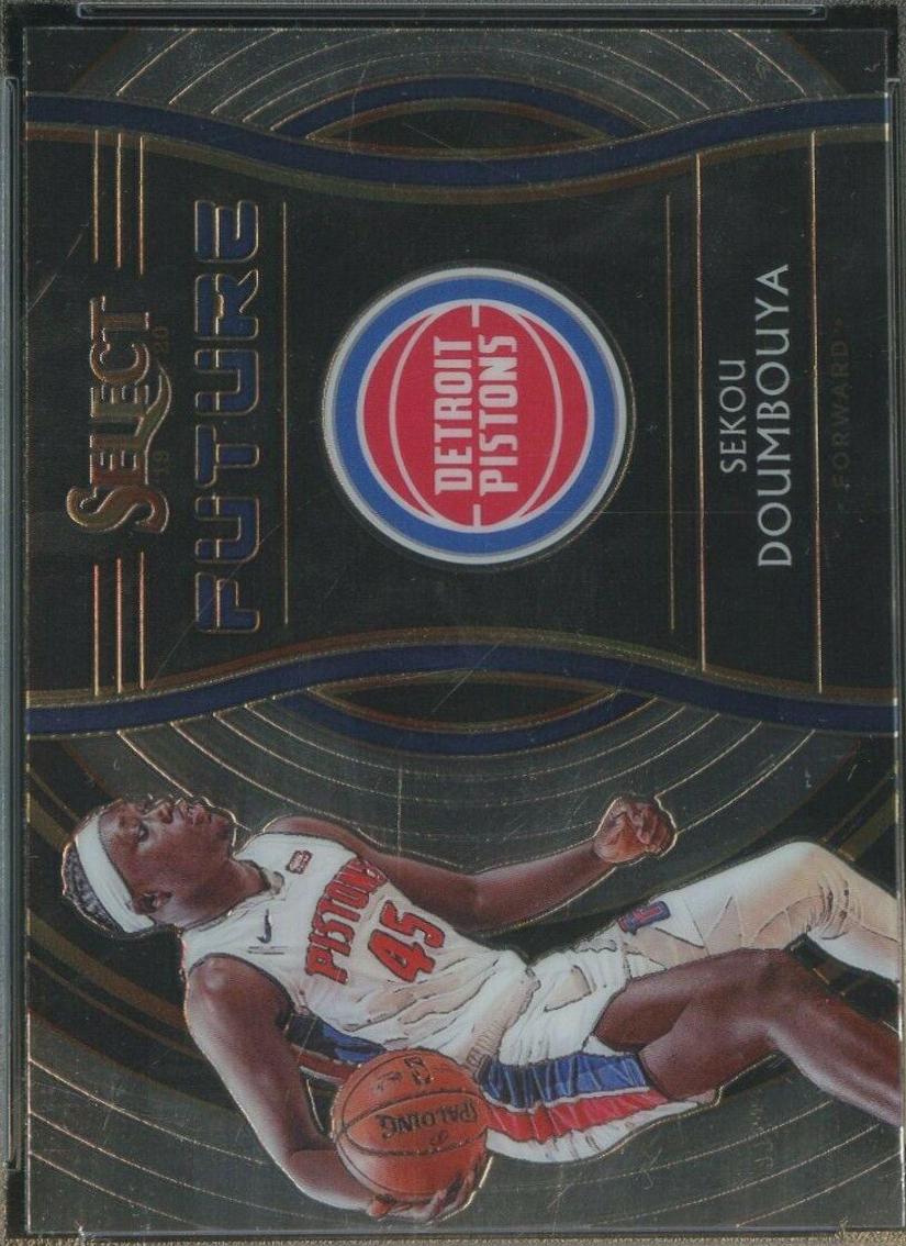 Sekou Doumbouya #10 Basketball Cards 2019 Panini Select Future