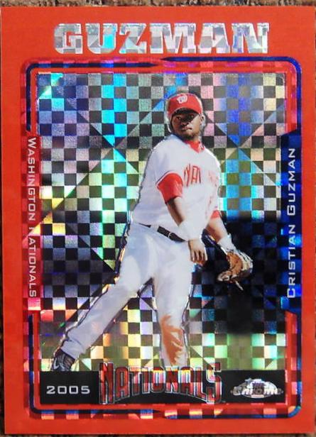 Cristian Guzman [Red X-Fractor] #340