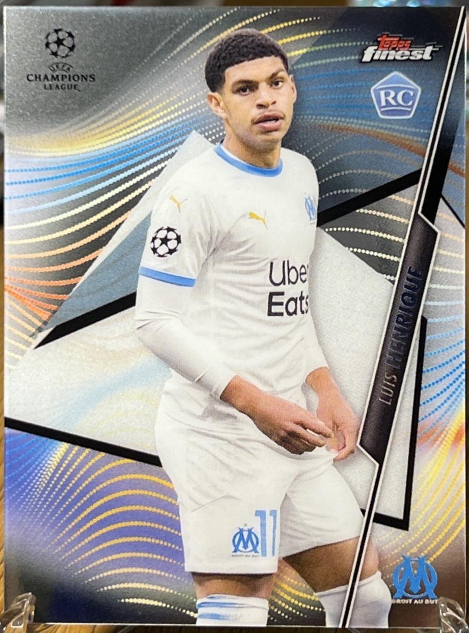 Luis Henrique #3 Soccer Cards 2020 Topps Finest UEFA Champions League