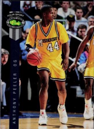 Anthony Peeler #12 1992 Classic 4 Sport Basketball