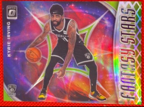 Kyrie Irving #2 Basketball Cards 2019 Panini Donruss Optic Fantasy Stars