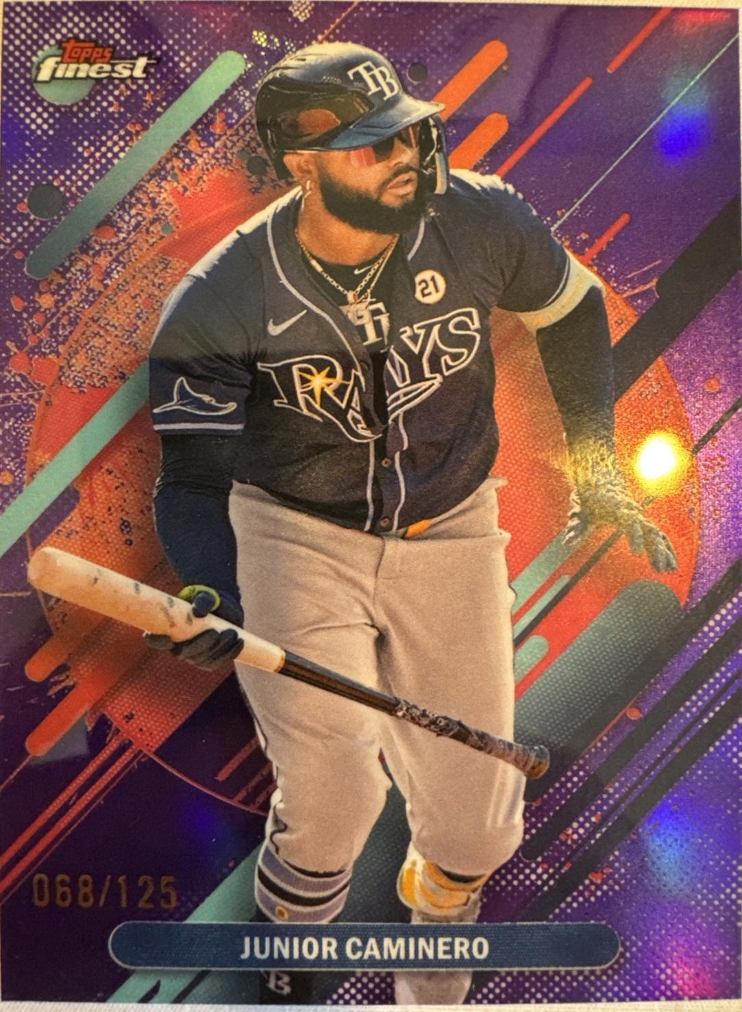 Junior Caminero [Purple Refractor] #266
