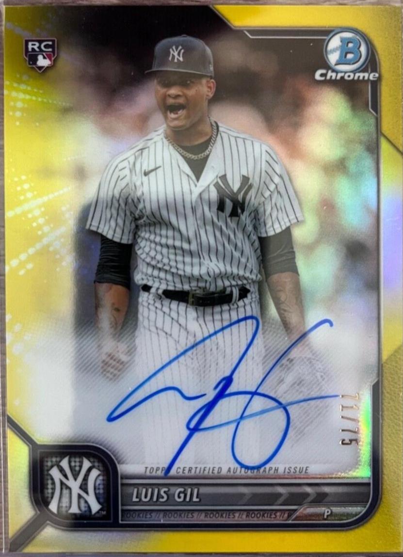 Luis Gil [Yellow Refractor] #CRA-LG