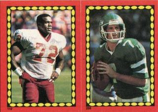 Dexter Manley / Ken O'Brien VAR- Neal Anderson Back #112 / 233