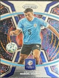 Manuel Ugarte #5 Soccer Cards 2024 Panini Prizm Copa America Phenomenon