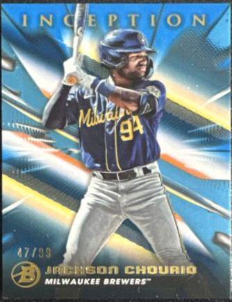 Jackson Chourio [Blue Foil Pattern II] #19
