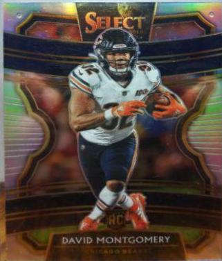 David Montgomery #27 2019 Panini Select Football