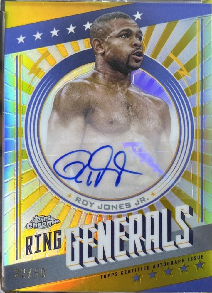 Roy Jones Jr. [Gold Refractor] #RGA-RJ