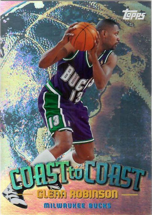 Glenn Robinson #CC11 Basketball Cards 1998 Topps Coast to Coast