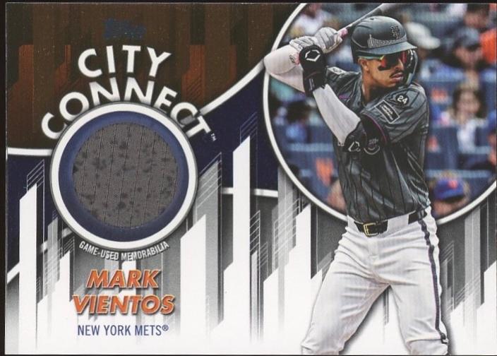 Mark Vientos #CC-MV 2026 Topps Baseball City Connect Swatch Collection