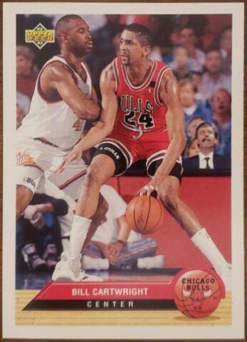 Bill Cartwright #CH2 Basketball Cards 1992 Upper Deck McDonald's